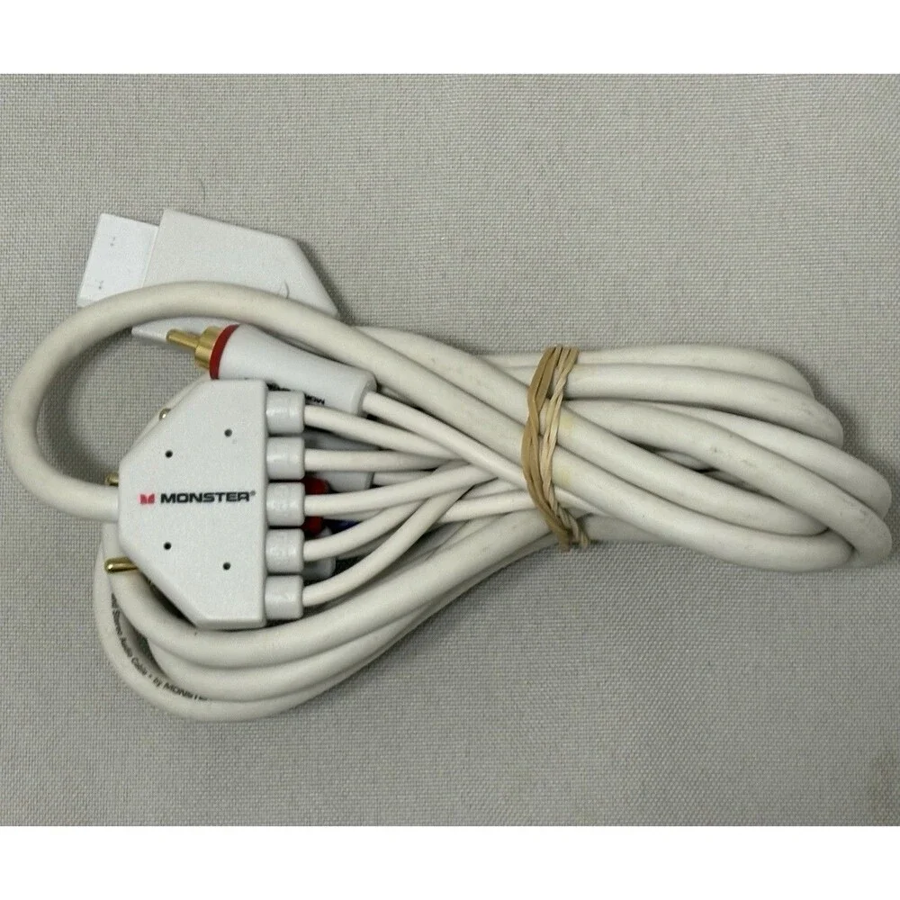 Monster Cable Advanced Performance Nintendo Wii Component Audio Video Cable